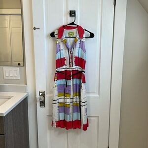 Size 2 retro dress vintage Anthropologie